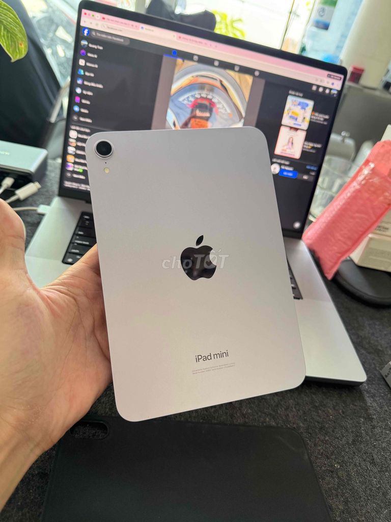 iPad mini 7 128GB Bạc. Mua bán Máy tính bảng tại Quận Bình Thạnh Tp Hồ Chí Minh được đăng bởi Táo Care  hình 1