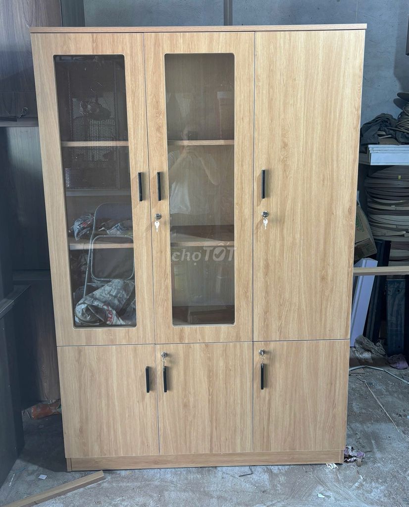Tủ hồ sơ văn phòng 180x120x40. Mua bán Đồ dùng văn phòng tại Quận 3 Tp Hồ Chí Minh được đăng bởi Trần Thị Mỹ Duyên  hình 1