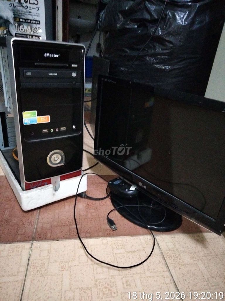 Máy tính để bàn eMaster LG Đen. Mua bán Máy tính để bàn tại Quận 4 Tp Hồ Chí Minh được đăng bởi Lê Lâm hình 1