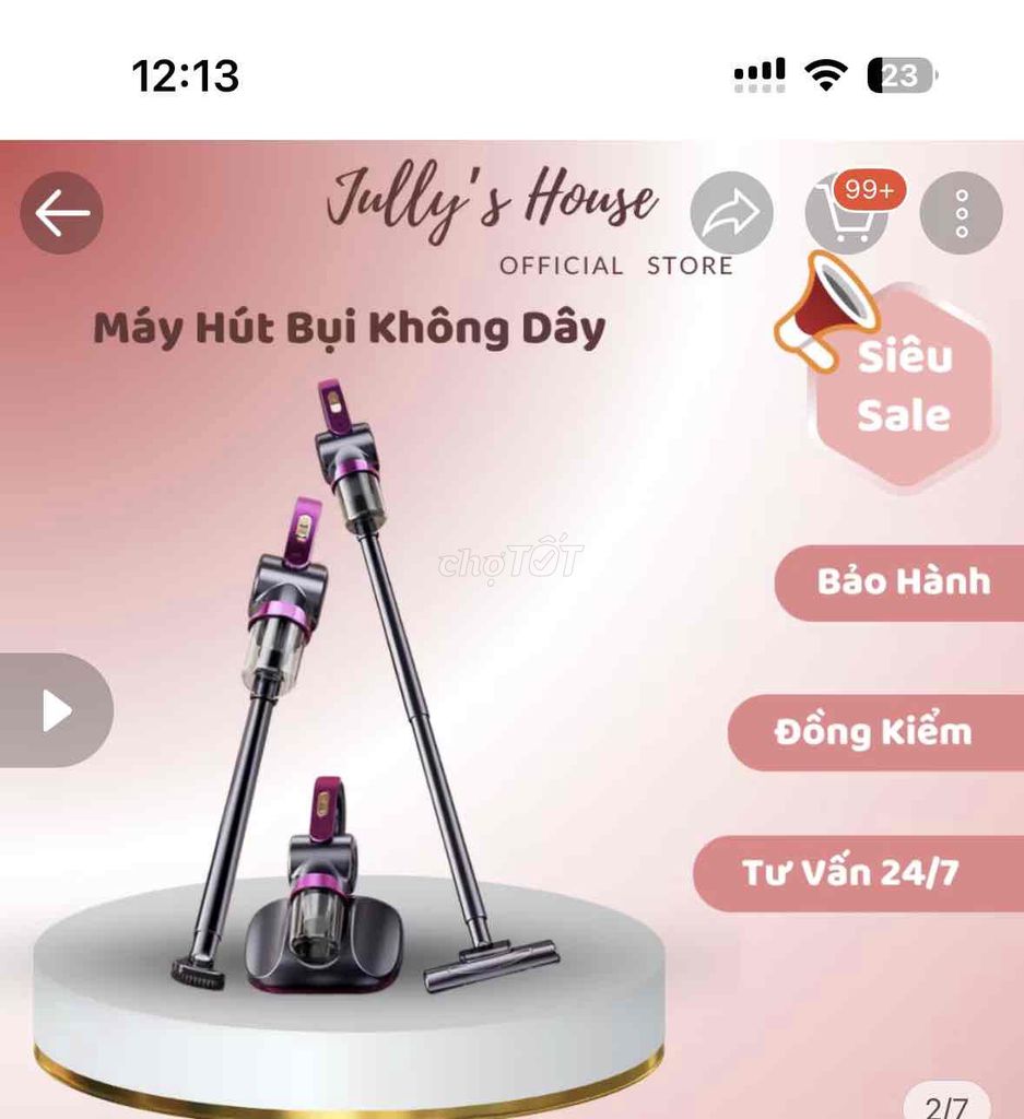 Máy hút bụi cầm tay không dây. Mua bán Thiết bị vệ sinh, nhà tắm tại Quận Hoàn Kiếm Hà Nội được đăng bởi Tên chưa cung cấp hình 1
