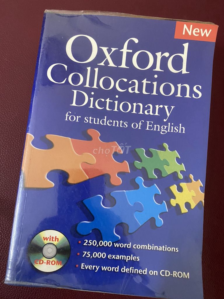 Từ điển luyện viết OXFORD COLLOCATIONS DICTIONARY