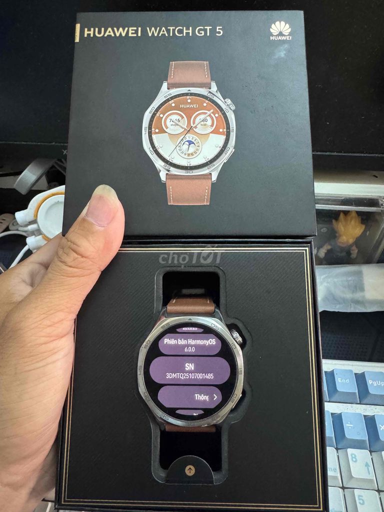 Huawei Watch GT 5 Bạc Dây da. Mua bán Thiết bị đeo thông minh tại Quận Cẩm Lệ Đà Nẵng được đăng bởi Huawei Chính Hãng Đà Nẵng zz Mua và Bán Đồng Hồ Mới Cũ zz  hình 1