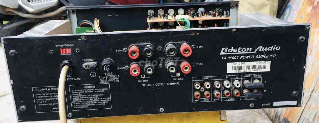 cần bán nhanh amply boston 1100ii. Mua bán Tivi, Âm thanh tại Thành phố Biên Hòa Đồng Nai được đăng bởi lê văn thuận hình 2