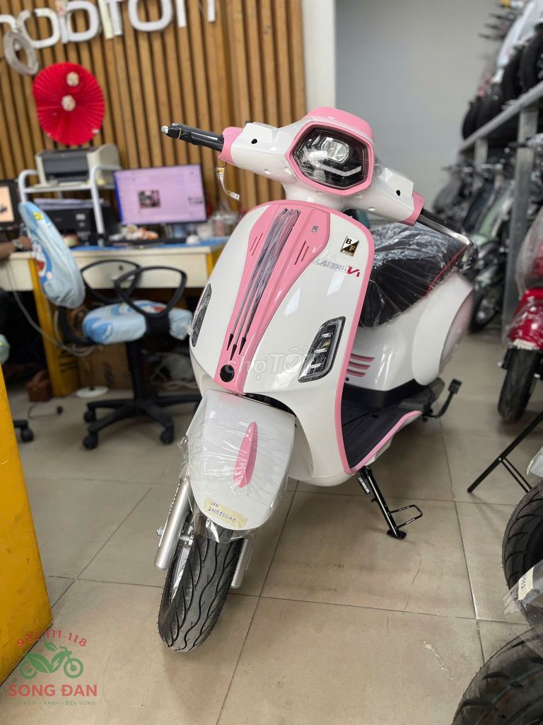 Latina VI trắng hồng – nhìn là yêu, chạy là mê. Mua bán Xe điện tại Quận Bình Tân Tp Hồ Chí Minh được đăng bởi Xe Điện Song Đan  Before NPP MN hình 1