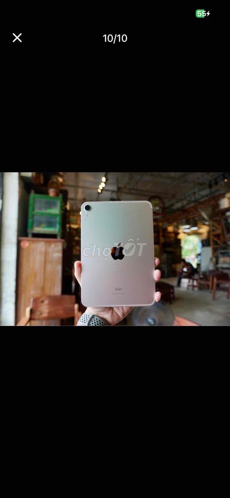 Apple iPad Mini 6 5G 256GB Hồng mới keng. Mua bán Máy tính bảng tại Quận Ngũ Hành Sơn Đà Nẵng được đăng bởi Nhật hình 1