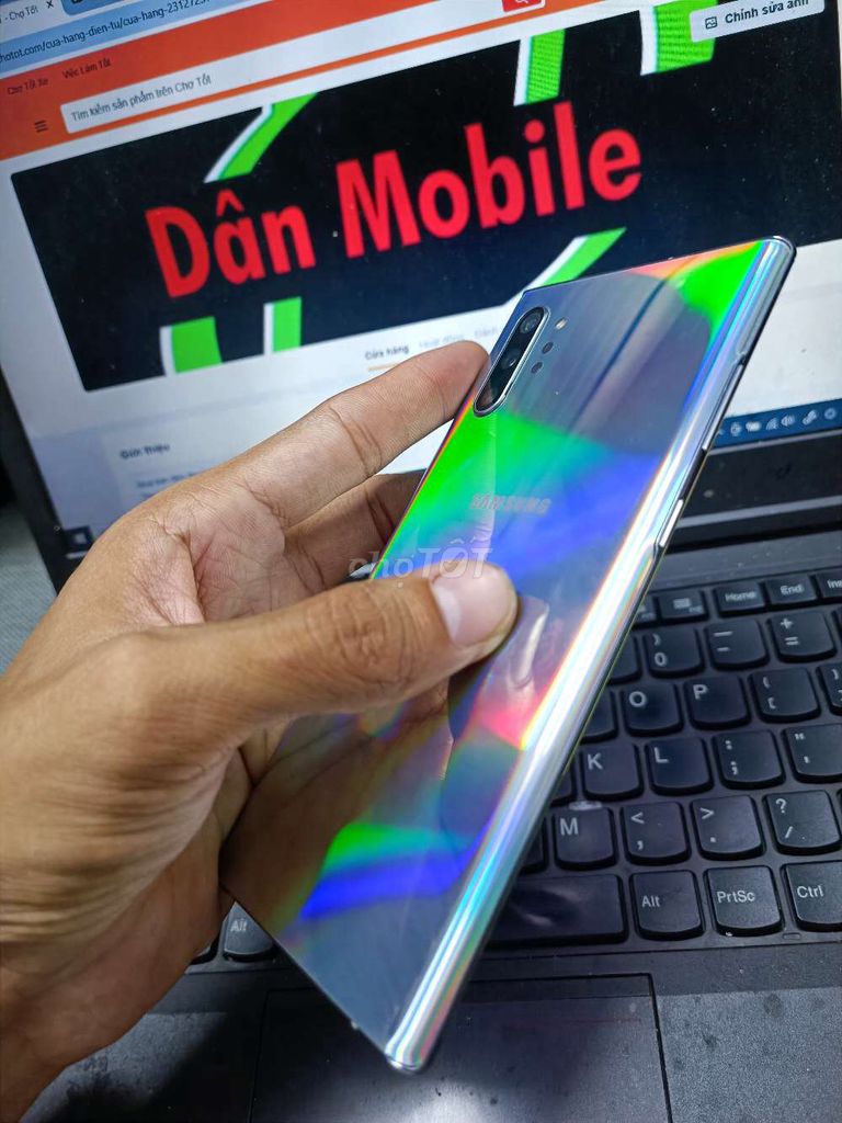 SAMSUNG NOTE 10 PLUS 12GB/256GB MÁY ĐẸP FULL CN. Mua bán Điện thoại tại Quận Bình Thạnh Tp Hồ Chí Minh được đăng bởi Dân Mobile hình 3