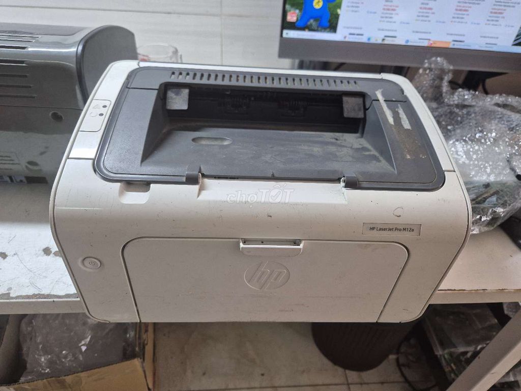 Máy in HP LaserJet Pro M12a Trắng. Mua bán Đồ dùng văn phòng tại Quận Gò Vấp Tp Hồ Chí Minh được đăng bởi QUANG ĐẠT hình 1