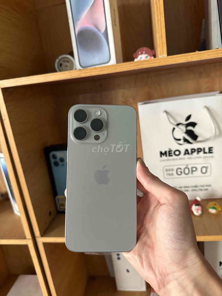 Iphone 15Promax 256Gb Quốc Tế Mỹ. Mua bán Điện thoại tại Thành phố Dĩ An Bình Dương được đăng bởi Mèo Apple hình 1