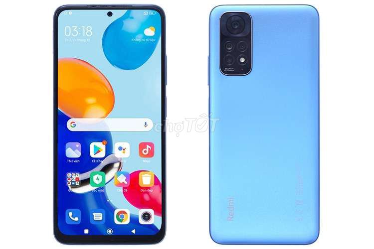Xiaomi Redmi Note 11 64GB Xanh. Mua bán Điện thoại tại Quận Ba Đình Hà Nội được đăng bởi An bình city hình 1