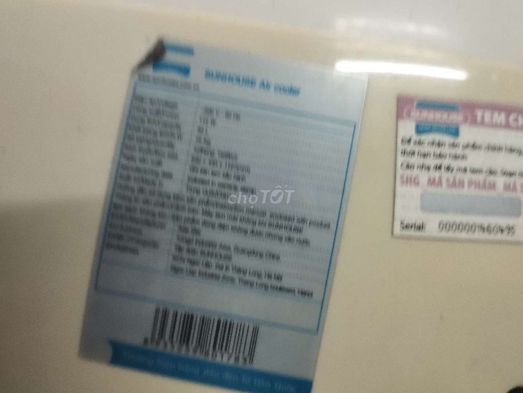 Quạt hơi nước SUNHOUSE Kem 110W. Mua bán Quạt tại Thành phố Dĩ An Bình Dương được đăng bởi Phong Khiết Tâm  Sóng Thần hình 1