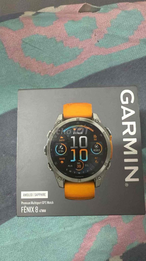 Cần bán garmin fenix 8 47mm amoled saphire BH dài