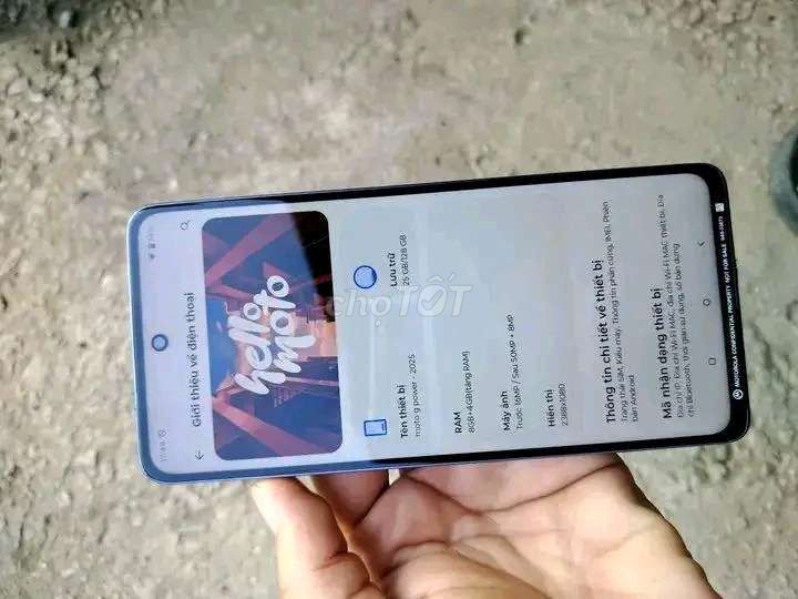 Bán hoặc giao lưu Motorola G Power 2025 128GB 98%. Mua bán Điện thoại tại Huyện Châu Phú An Giang được đăng bởi thạnh nguyễn hình 1