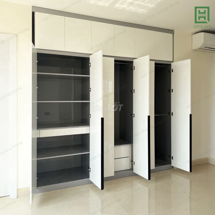 Tủ quần áo Nhựa ECO+ Acrylic Trắng - Tủ nhựa - Tủ . Mua bán Tủ, kệ gia đình tại Quận Bình Thạnh Tp Hồ Chí Minh được đăng bởi LÊ VĂN HÙNG hình 1