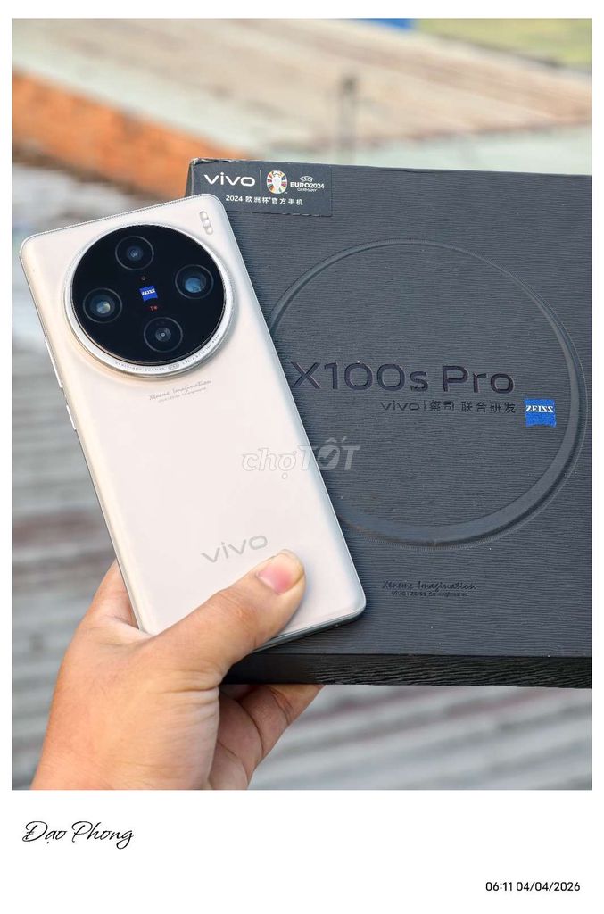 Vivo X100s Pro 256GB Bạc. Mua bán Điện thoại tại Huyện Củ Chi Tp Hồ Chí Minh được đăng bởi Đạo Phong hình 1