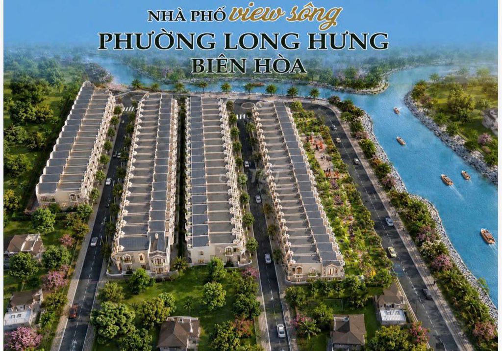 BÁN NHÀ PHỐ LIỀN KỀ VIEW SÔNG