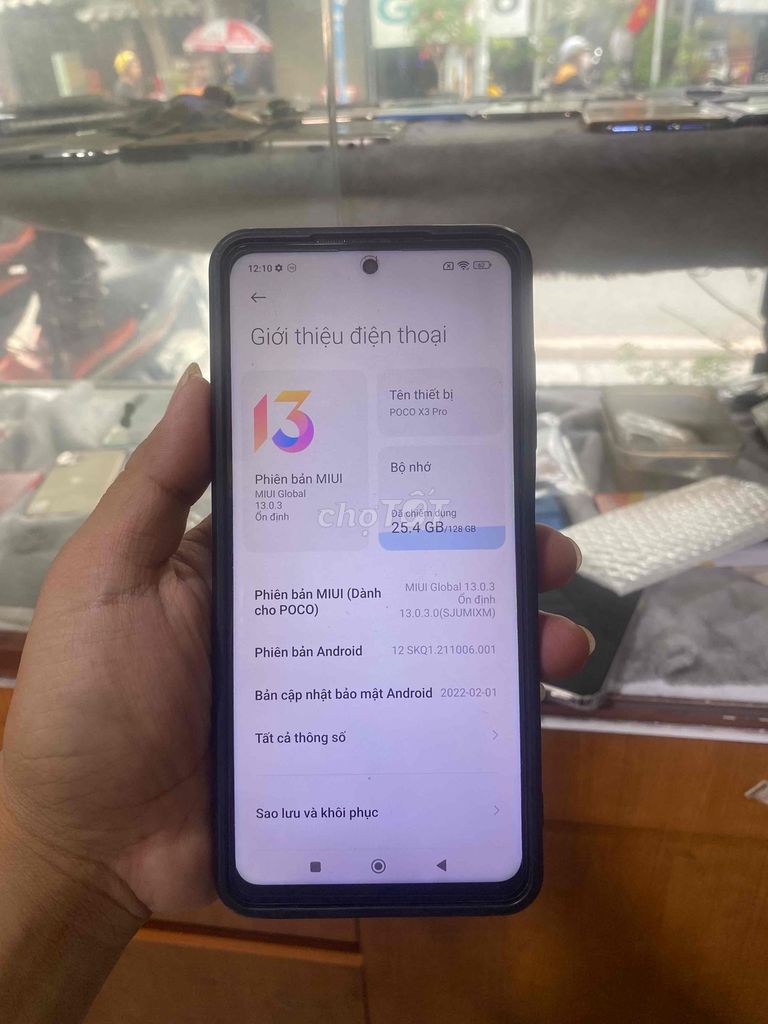 POCO X3 Pro 6GB/128GB Bạc Đã qua sử dụng. Mua bán Điện thoại tại Quận Tân Phú Tp Hồ Chí Minh được đăng bởi Hoàng Phi Thông hình 1