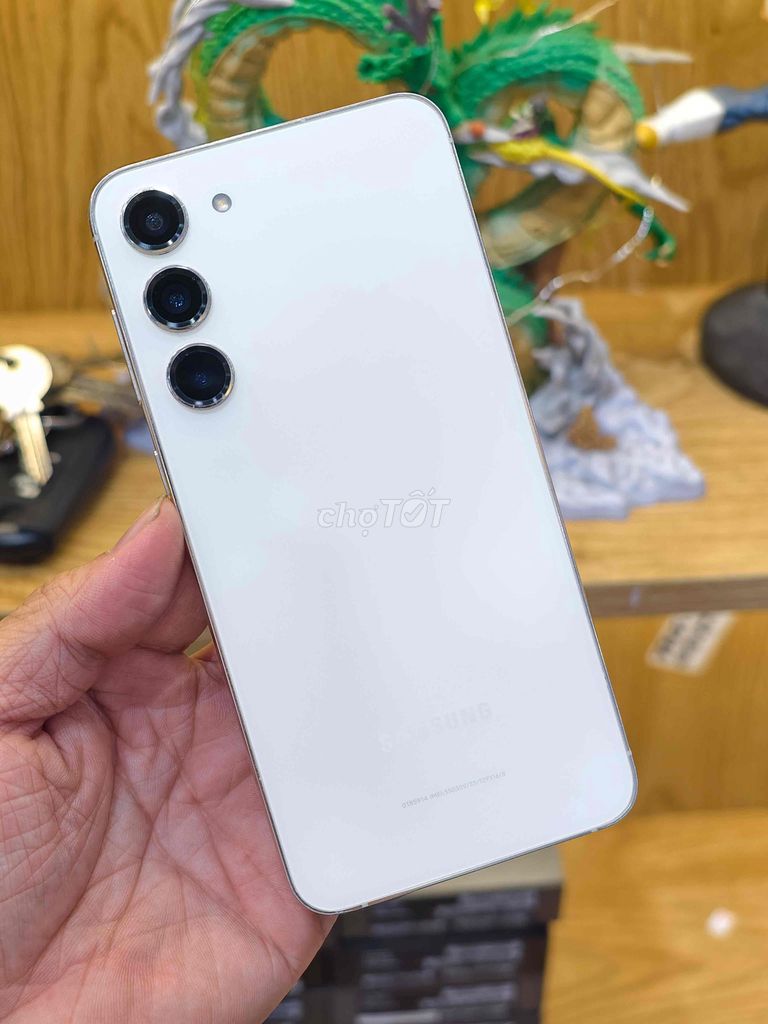 Samsung S23 Plus 256GB Trắng 98%. Mua bán Điện thoại tại Quận 10 Tp Hồ Chí Minh được đăng bởi Khánh Trần hình 1