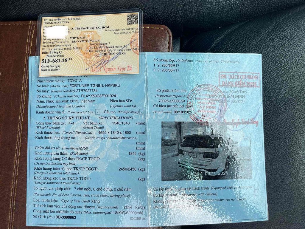 BÁN FOTUNER PHIEN BẢN TRD TỰ ĐỘNG , XĂNG , 2 CẦU. Mua bán Ô tô tại Huyện Củ Chi Tp Hồ Chí Minh được đăng bởi Lương mạnh tuấn hình 15
