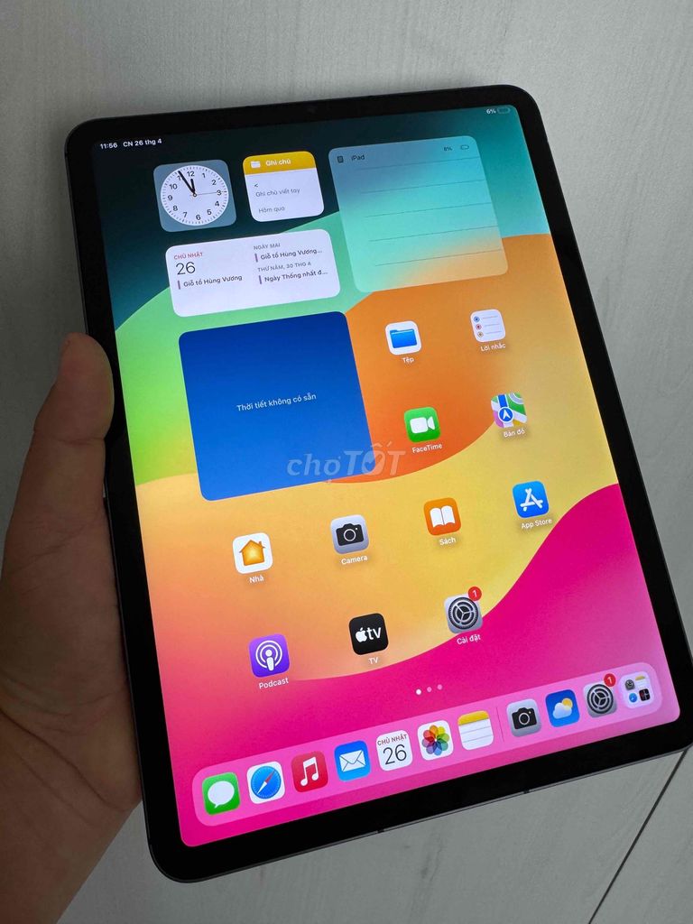 Apple iPad Pro 11 inch M1 256GB Xám, có khe sim. Mua bán Máy tính bảng tại Quận Bình Tân Tp Hồ Chí Minh được đăng bởi Phan Viet Tu hình 1