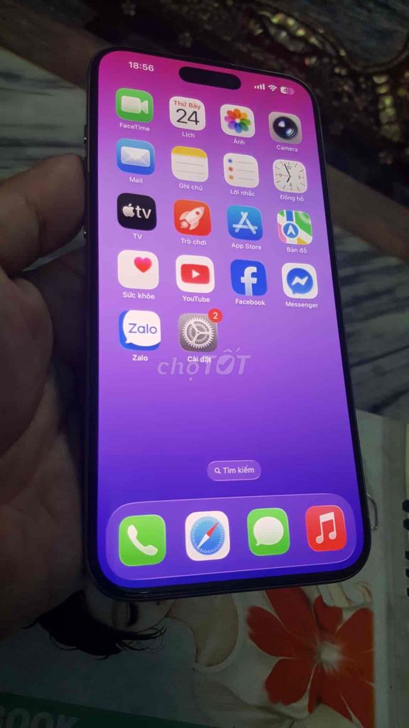 Apple iPhone 15 Pro Max lock. máy đẹp keng ạ. Mua bán Điện thoại tại Huyện Giồng Trôm Bến Tre được đăng bởi Thong Nguyen hình 1