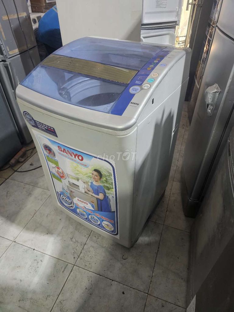 Máy giặt Sanyo Xám Đã qua sử dụng. Mua bán Máy giặt tại Quận Thanh Xuân Hà Nội được đăng bởi Máy Giặt Tủ Lạnh Hà Nội hình 1