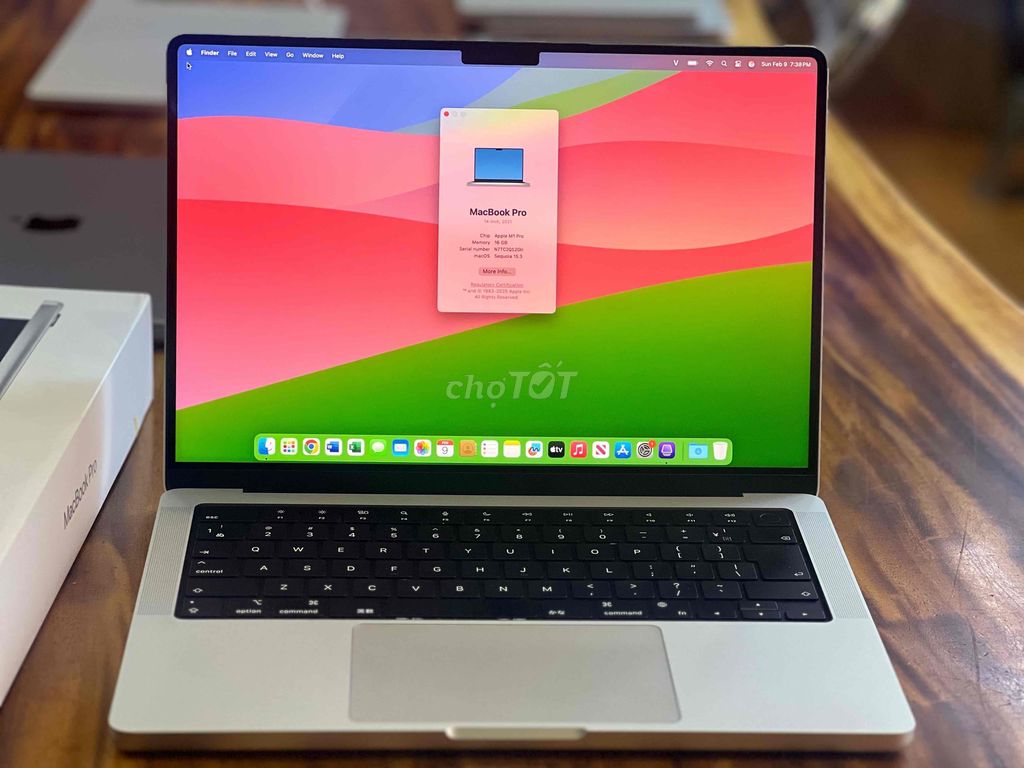 ✅MACBOOK 14 INCH M1 PRO - 16G/ 512G (PIN 100%) ZIN