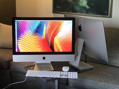 Căp iMac 2015 & 2017 21.5 In i5/8G/SSD 512G Có K+M