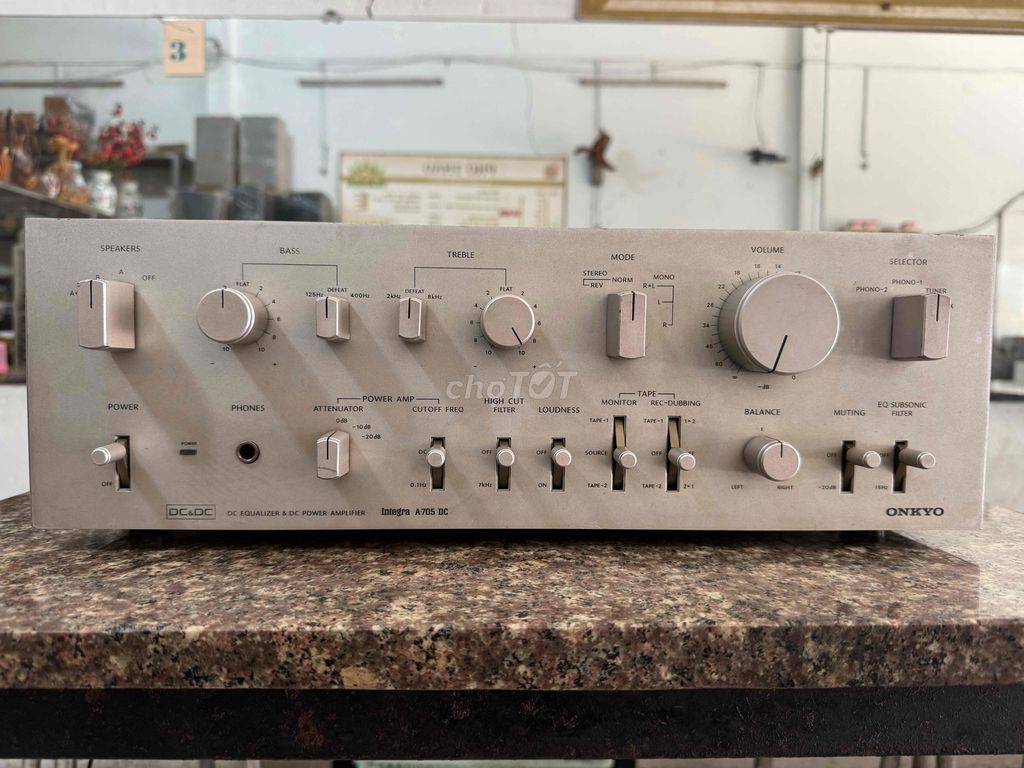Amply Onkyo A-705DC cs-185w chạy 4 sò Sắt Toshiba. Mua bán Tivi, Âm thanh tại Quận 12 Tp Hồ Chí Minh được đăng bởi Thao Đặng hình 1