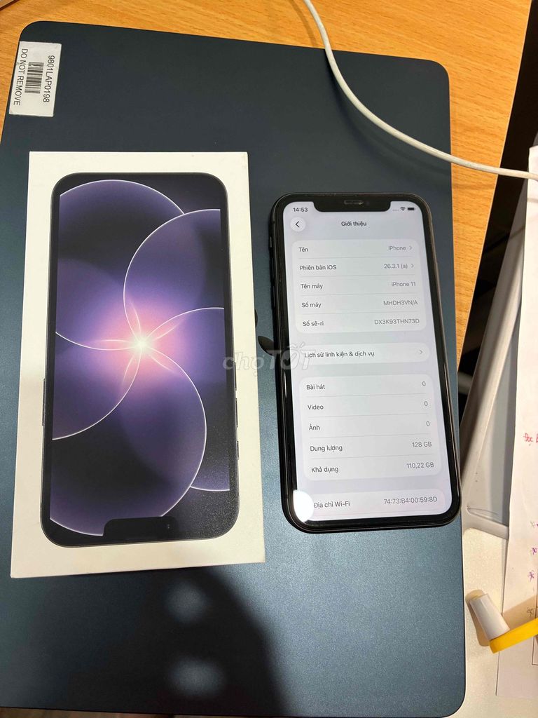 Iphone 11 máy đẹp, hộp đẹp, pin trâu. Mua bán Điện thoại tại Quận Bắc Từ Liêm Hà Nội được đăng bởi Alo Mobiphone hình 1