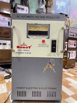 ổn áp robot 10kva dãi 140v-240v dây đồng 100%. Mua bán Đồ chuyên dụng, Giống nuôi trồng tại Quận Bình Tân Tp Hồ Chí Minh được đăng bởi Ổn Áp