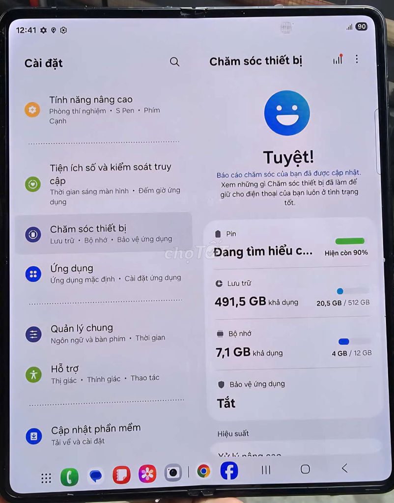 galaxy zfold 3,5G. Mua bán Điện thoại tại Thành phố Thủ Đức Tp Hồ Chí Minh được đăng bởi Ttt hình 1