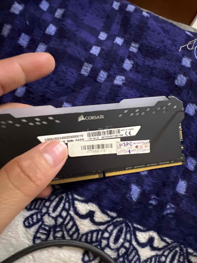 RAM Corsair Vengeance RGB Pro 16GB Đen. Mua bán Linh kiện (RAM, Card...) tại Quận Bắc Từ Liêm Hà Nội được đăng bởi Nguyễn Định hình 1