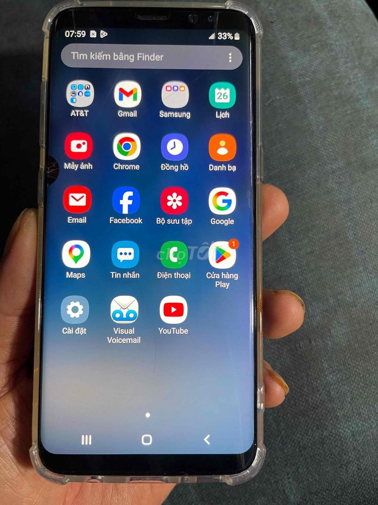 Samsung Galaxy S8 Đen Nứt kính. Mua bán Điện thoại tại Quận 8 Tp Hồ Chí Minh được đăng bởi ngothanhdieungo hình 1