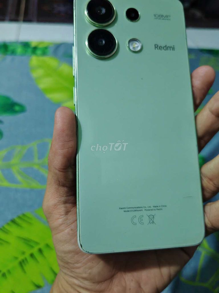 Xiaomi Redmi Note 13 Xanh VN đẹp. Mua bán Điện thoại tại Quận 12 Tp Hồ Chí Minh được đăng bởi Thành Tâm  hình 1
