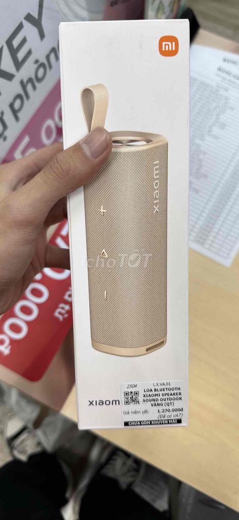 Loa Bluetooth Xiaomi Sound Outdoor Vàng. Mua bán Tivi, Âm thanh tại Quận Bình Thạnh Tp Hồ Chí Minh được đăng bởi Trung Hoà hình 1
