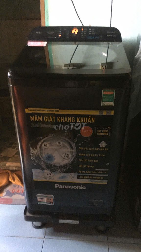 Máy giặt Panasonic Đen Kháng khuẩn. Mua bán Máy giặt tại Huyện Thanh Bình Đồng Tháp được đăng bởi tvn Thái hình 1