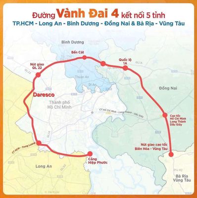 ĐẤT NỀN BIỆT THỰ VIEW HỒ TẠI DARESCO LONG AN. Mua bán đất tại Huyện Đức Hòa Long An được đăng bởi Lê Hồng Phúc 