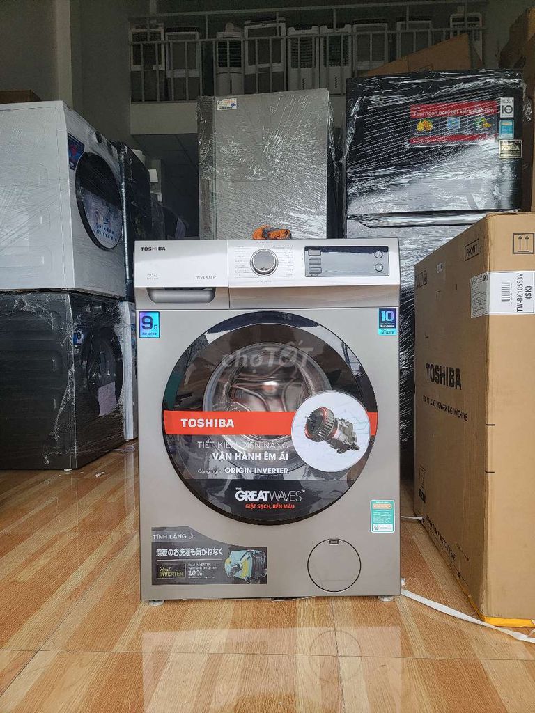 MÁY GIẶT TOSHIBA 9.5KG MỚI 100% BH ĐẾN 2026