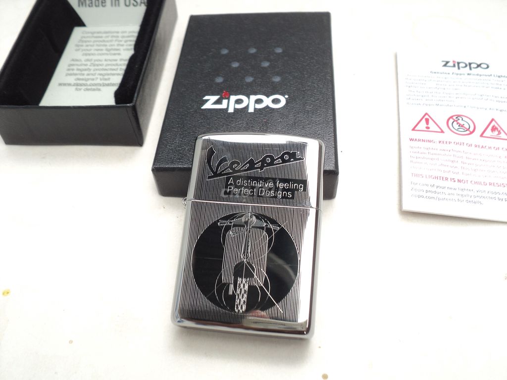 Zippo USA, Chiếc Xe VESPA (Sưu Tầm, Chất ) zin a-z