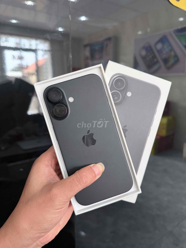 Apple iPhone 16 128GB Đen Như mới. Mua bán Điện thoại tại Huyện Châu Đức Bà Rịa - Vũng Tàu được đăng bởi Lê Quang Sáng hình 1