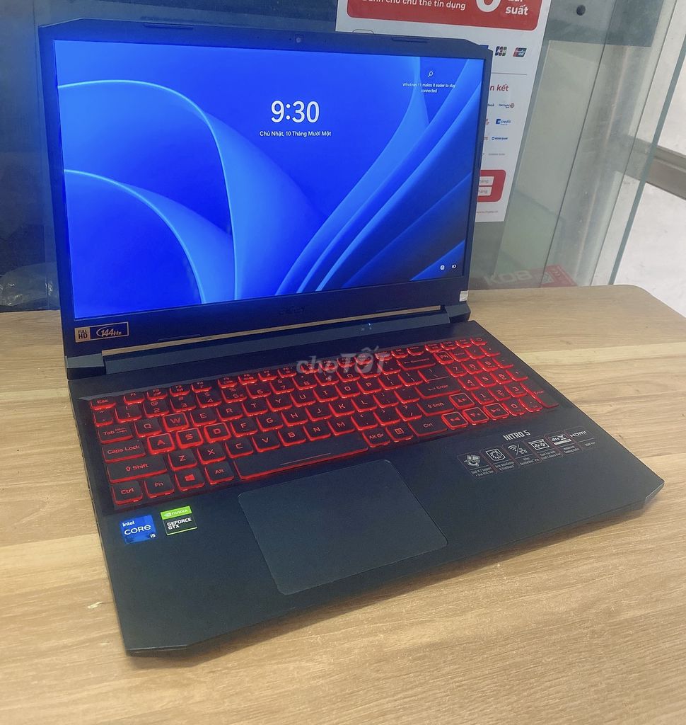 ACER NITRO 5 Game I5-11400H/8Gb/VGA GTX1650/15”FHD