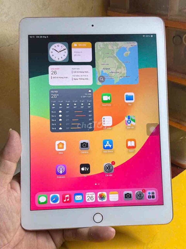 iPad Gen 6 32GB (giá 2300k). Mua bán Máy tính bảng tại Quận Tân Bình Tp Hồ Chí Minh được đăng bởi Chuyên Bán Đồ 2hand hình 1