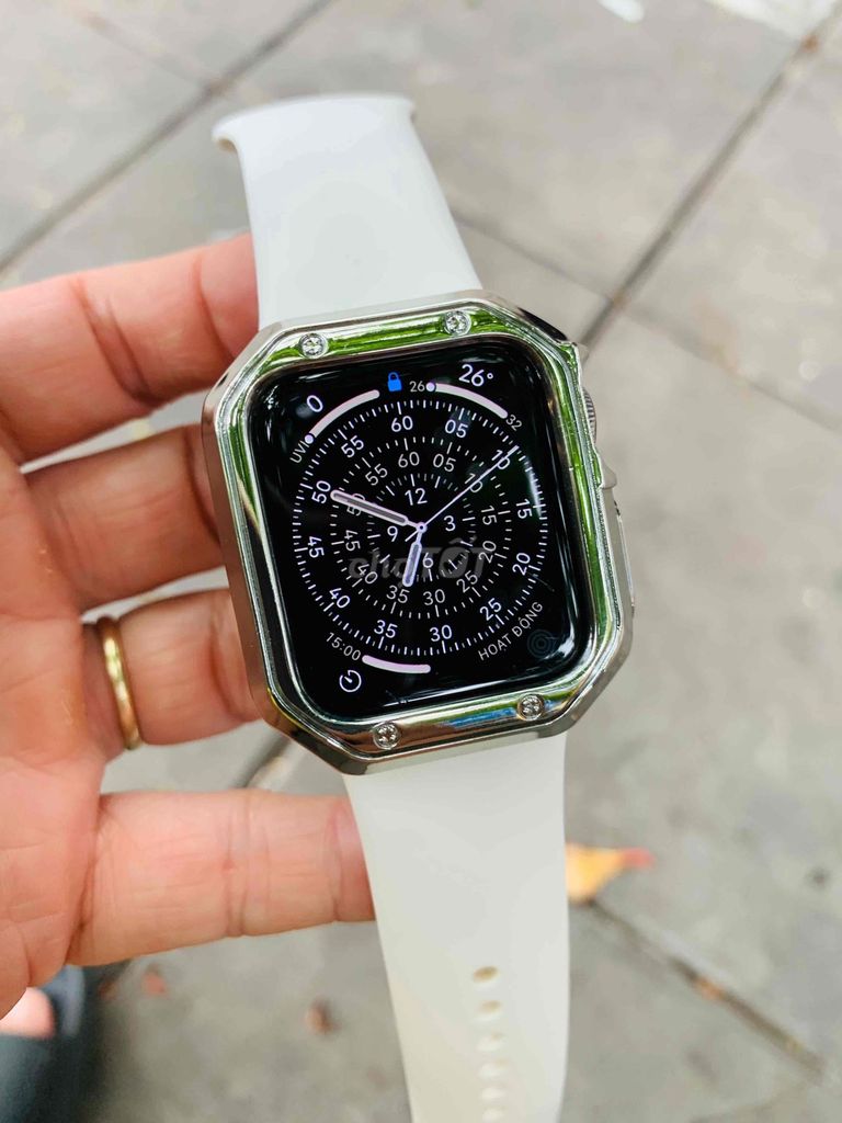 Apple Watch Series 6 40mm Nhôm Trắng. Mua bán Thiết bị đeo thông minh tại Quận Hoàng Mai Hà Nội được đăng bởi Hoang hình 1