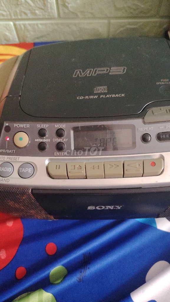 Cassette Sony CFD-S03CP - tặng kèm băng gốc. Mua bán Tivi, Âm thanh tại Quận Tân Bình Tp Hồ Chí Minh được đăng bởi Thành Nhân hình 1