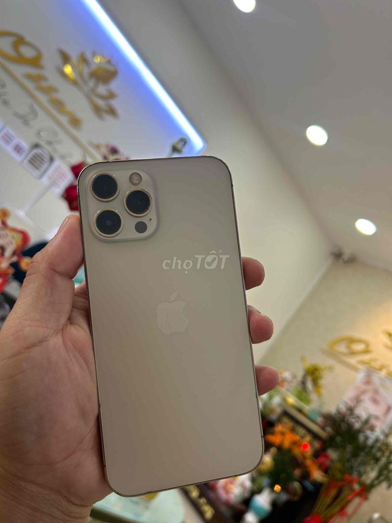 iPhone 12 Pro Max 128GB Vàng. Mua bán Điện thoại tại Thành phố Phan Thiết Bình Thuận được đăng bởi Quyền Bùi hình 1