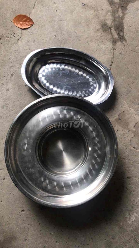 Nồi kim loại màu bạc 2 cái còn xài ok. Mua bán Dụng cụ nhà bếp tại Quận Gò Vấp Tp Hồ Chí Minh được đăng bởi Phùng Cường hình 1
