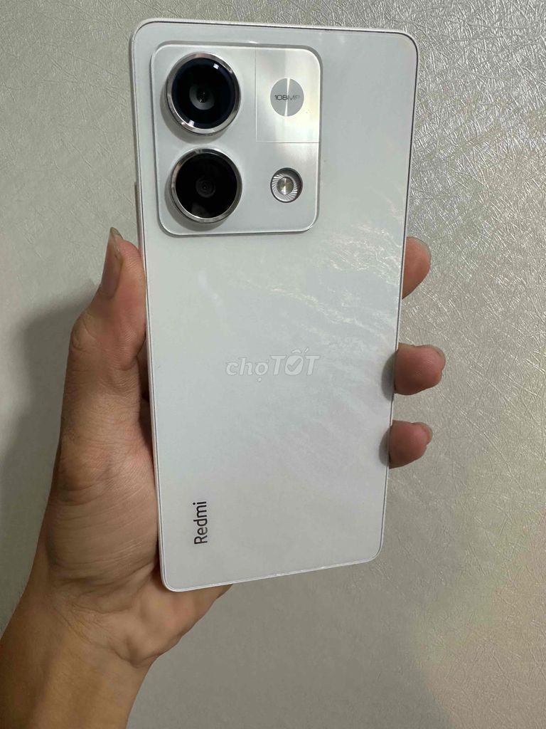 Xiaomi Redmi Note 13 5G 6GB/128GB Trắng. Mua bán Điện thoại tại Quận Ninh Kiều Cần Thơ được đăng bởi thiên bảo hình 1