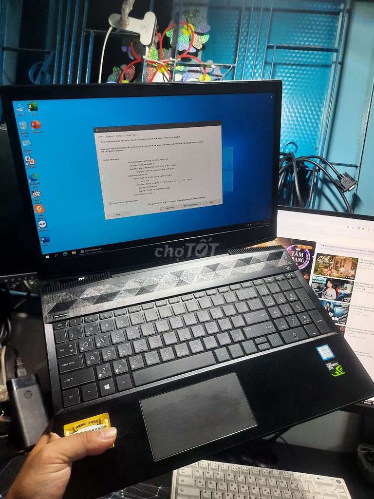 HP Pavilion Gaming i7-8750H 16GB/256GB GTX 1050 Ti. Mua bán Laptop tại Thành phố Vũng Tàu Bà Rịa - Vũng Tàu được đăng bởi Nguyễn Lộc hình 1