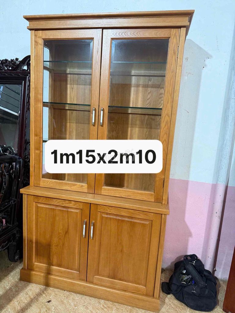 Tủ kệ Gỗ thịt Nâu gỗ Mới. Mua bán Tủ, kệ gia đình tại Quận Hà Đông Hà Nội được đăng bởi Năng hình 1