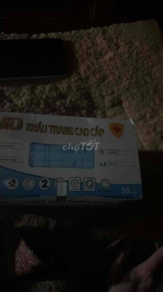 Khẩu trang y tế vải không dệt 1 hộp. Mua bán Phụ kiện thời trang khác tại Thành phố Bến Tre Bến Tre được đăng bởi luong mạnh Hải hình 1